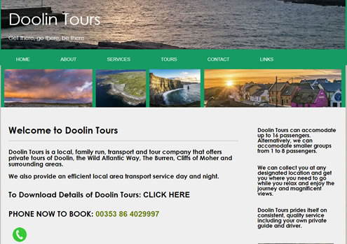 doolin tours website